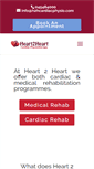 Mobile Screenshot of h2hcardiacphysio.com
